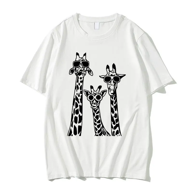Funny Giraffe Graphic T-shirt Men Women Fashion Oversized Streetwear Male Casual Soft Cotton Tshirt Unisex Vintage Loose Tees
Funny Giraffe Graphic T-shirt Men Women Fashion Oversized Streetwear Male Casual Soft Cotton Tshirt Unisex Vintage Loose Tees