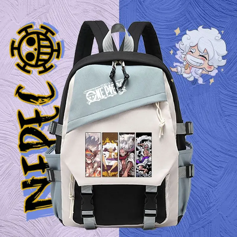 Animated One Piece Luffy schoolbag primary school junior high school male trend large capacity backpack children backpack gift
Animated One Piece Luffy schoolbag primary school junior high school male trend large capacity backpack children backpack gift