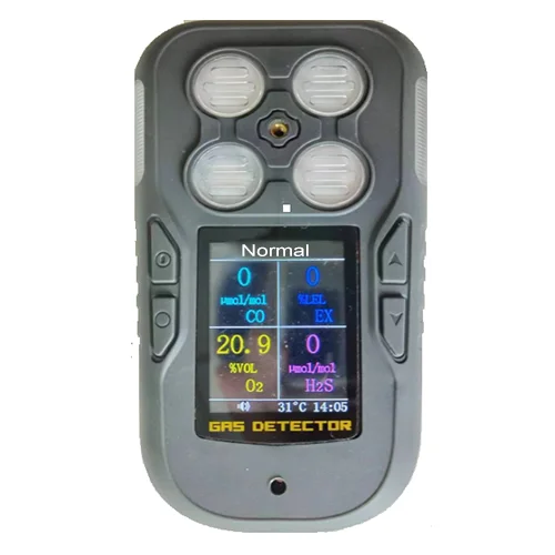 

Strong and durable portable 4 in 1 multi gas detector CO/CO2/NH3/CL2 gas leak detector CO2 gas analyzers Instead of Multi-RAE