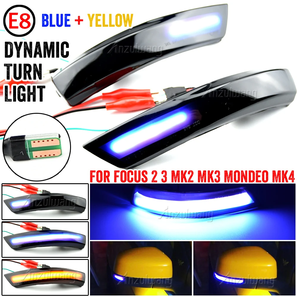 Dynamic Mirror Turn Signal Corner Light Lamp for Ford Focus 2 3 Mk2 Mk3 Mondeo Mk4 Rearview Indicator Blinker Repeater Light
Dynamic Mirror Turn Signal Corner Light Lamp for Ford Focus 2 3 Mk2 Mk3 Mondeo Mk4 Rearview Indicator Blinker Repeater Light