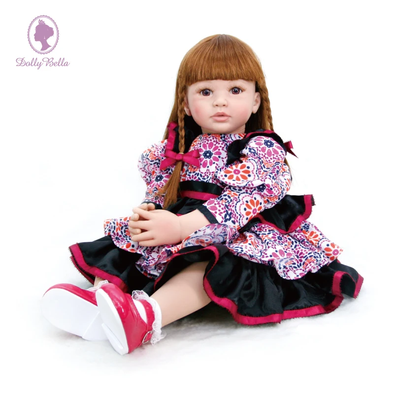 24Inch Newborn Baby Toddler Doll Bebe Reborn Princess Girl Lifelike Soft Touch Beauty Dress Up Exquisite Dolls Gift
24Inch Newborn Baby Toddler Doll Bebe Reborn Princess Girl Lifelike Soft Touch Beauty Dress Up Exquisite Dolls Gift