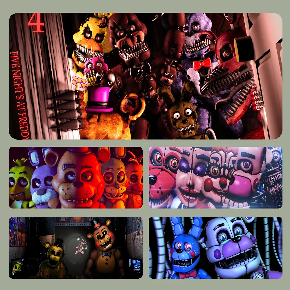 Коврик для мыши с аниме F-Five Nights At Freddys, большой игровой коврик для мыши, утолщенный Настольный коврик с компьютерной клавиатурой LockEdge
Коврик для мыши с аниме F-Five Nights At Freddys, большой игровой коврик для мыши, утолщенный Настольный коврик с компьютерной клавиатурой LockEdge