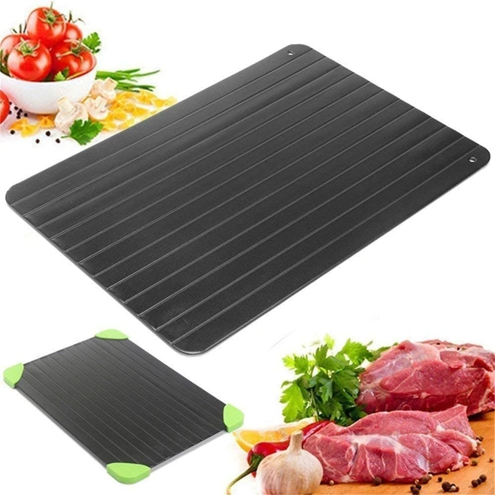 

Fast Defrosting Tray Thaw Frozen Food Meat Fruit Quick Defrosting Plate Board Defrost Kitchen Gadget Tool