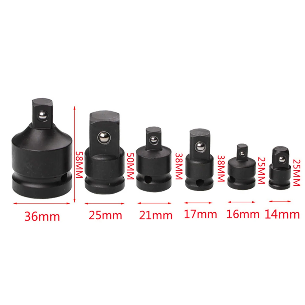 Socket Adapter 1/4 3/8 1/2 3/4 Air Impact Wrench Converter Socket Joints Ratchet Drive Adapter Hand Tools Set Repair Tools
Socket Adapter 1/4 3/8 1/2 3/4 Air Impact Wrench Converter Socket Joints Ratchet Drive Adapter Hand Tools Set Repair Tools