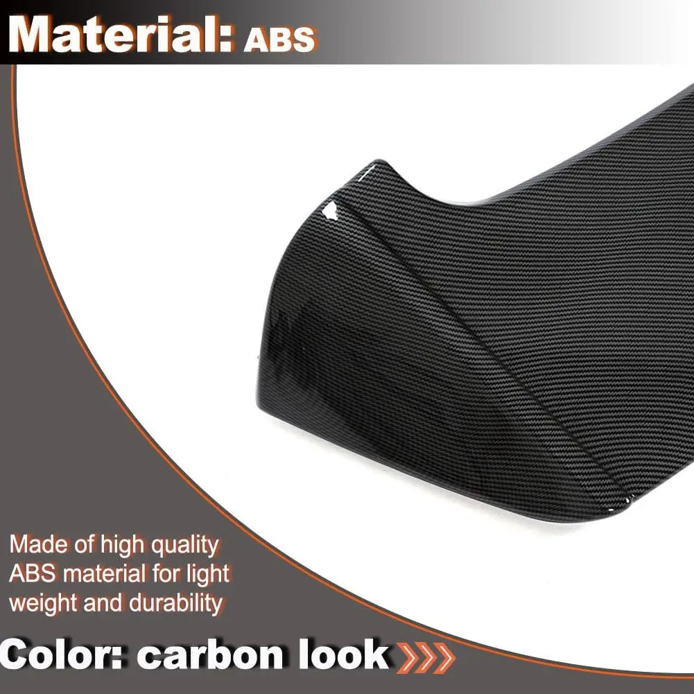 Rear Roof Spoiler Wing For VW Golf 6 MK6 GTI GTD R20 2008-2013 Car Rear Trunk Roof Spoiler Lip Tail Wing Lid Car Bodykit Tuning Rear Roof Spoiler Wing For VW Golf 6 MK6 GTI GTD R20 2008-2013 Car Rear Trunk Roof Spoiler Lip Tail Wing Lid Car Bodykit Tuning