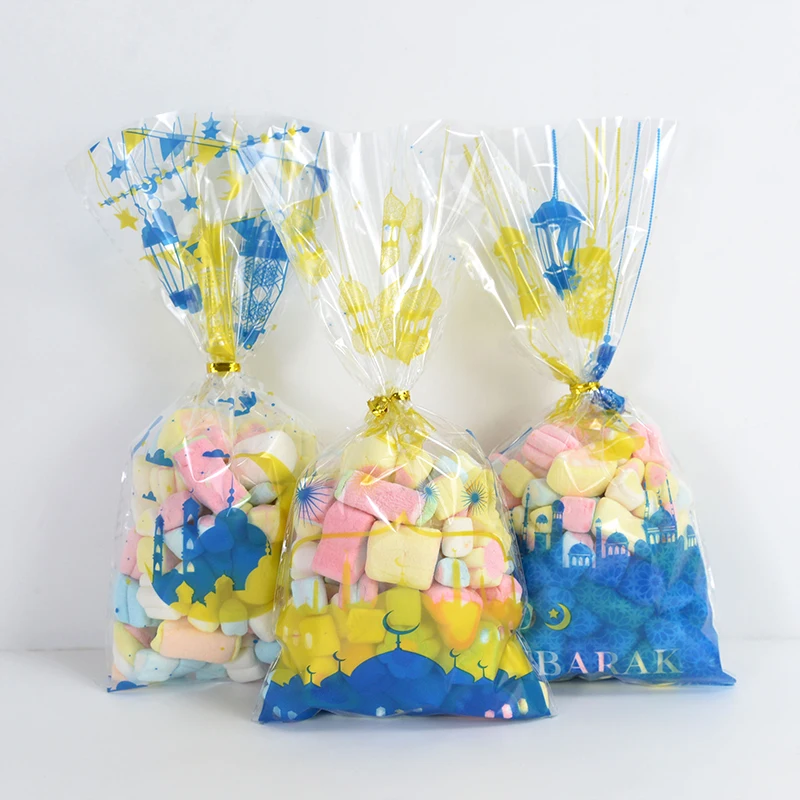 105pcs Eid Mubarak Gift Bags Plastic OPP Candy Cookie Biscuit Baking Packaging Ramadan Decoration Islamic Muslim Party Supplies
105pcs Eid Mubarak Gift Bags Plastic OPP Candy Cookie Biscuit Baking Packaging Ramadan Decoration Islamic Muslim Party Supplies