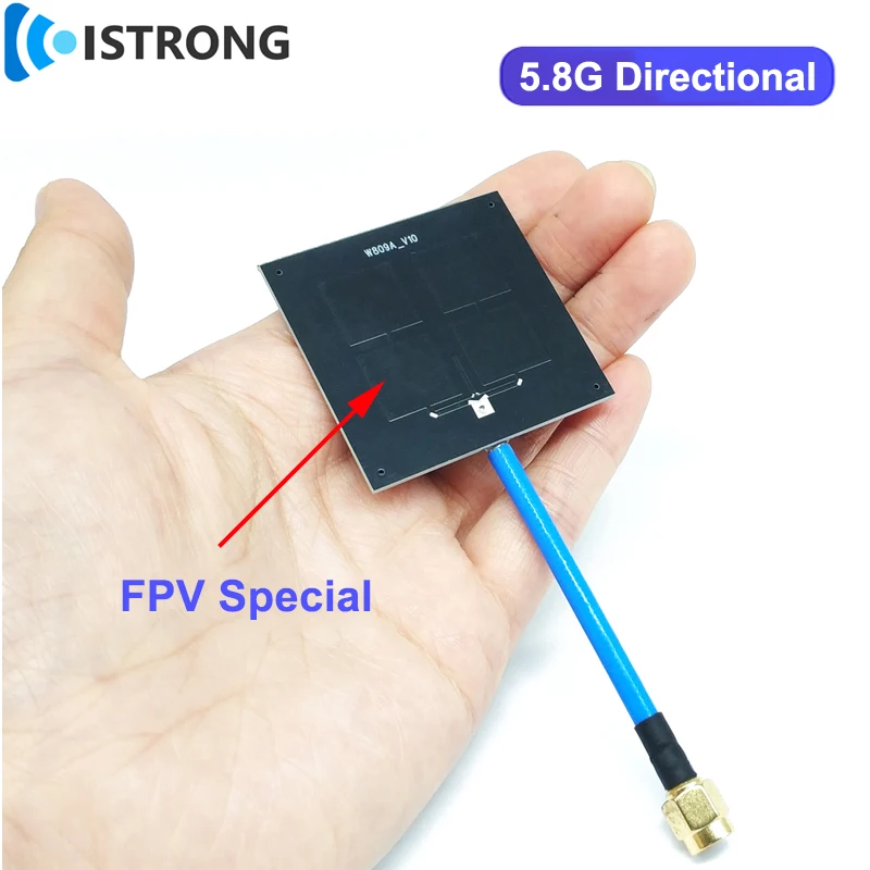 5.8G Directional Flat Panel Antenna FPV Special Receiving Antenna 8dbi High Gain SMA for FPV Aerial Model Picture Transmission
5.8G Directional Flat Panel Antenna FPV Special Receiving Antenna 8dbi High Gain SMA for FPV Aerial Model Picture Transmission