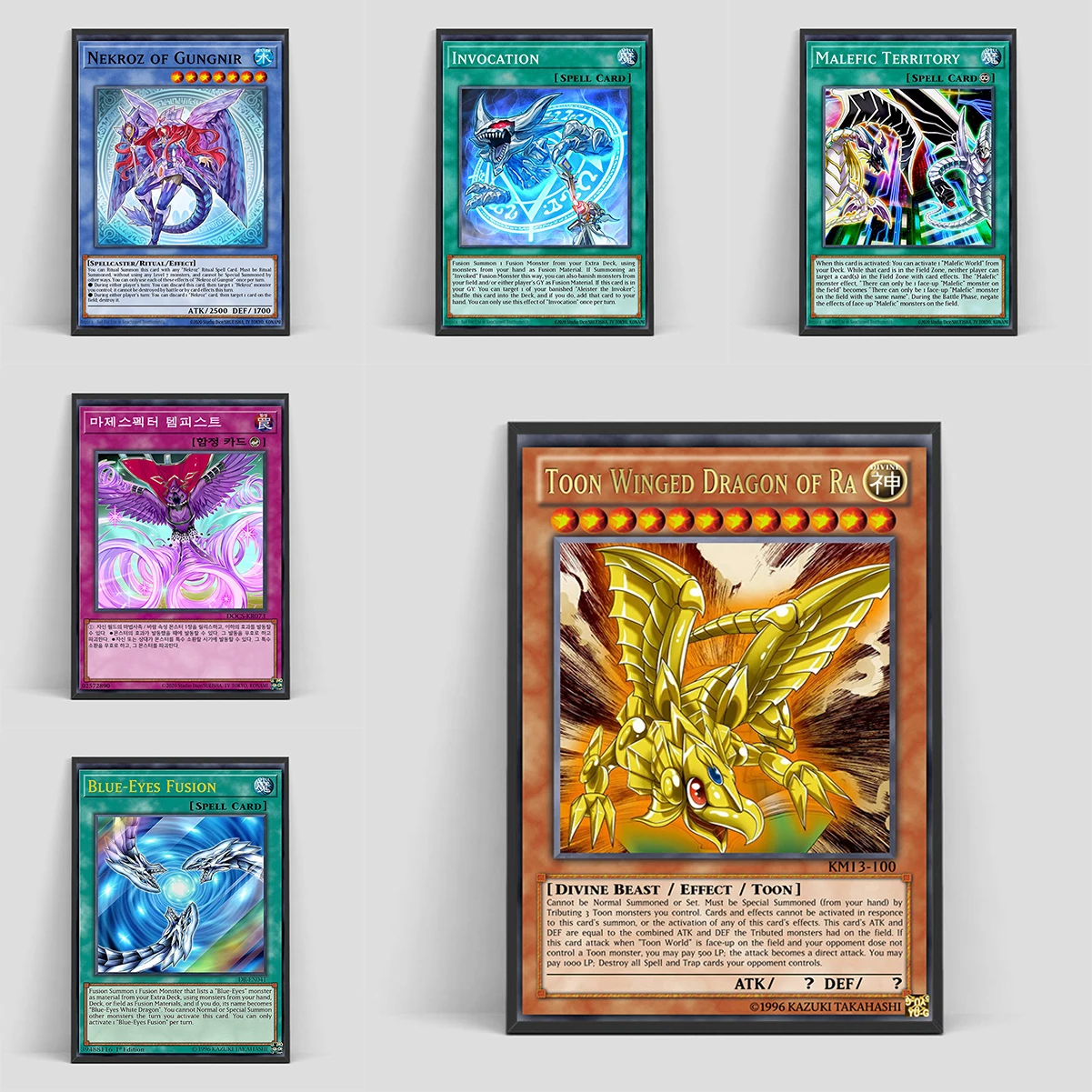 Yu-Gi-Oh! Cards Poster Room Decor Home Decorations Decoration Painting on Canvas Posters for Wall Decororation Art Print Bedroom
Yu-Gi-Oh! Cards Poster Room Decor Home Decorations Decoration Painting on Canvas Posters for Wall Decororation Art Print Bedroom