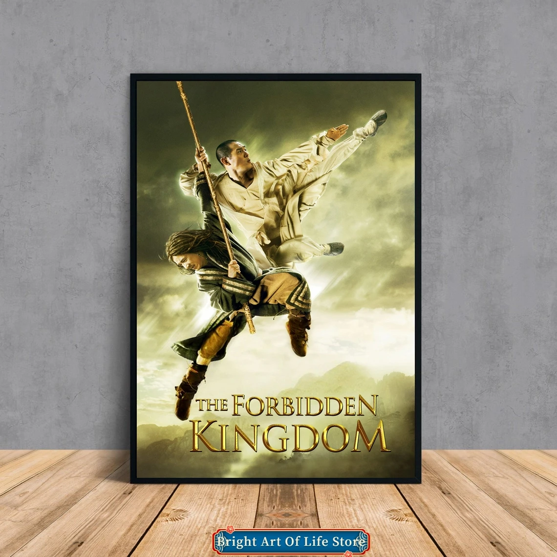 The Forbidden Kingdom (2008) Classic Movie Poster Cover Photo Canvas Print Apartment Home Decor Wall Painting (Unframed)
The Forbidden Kingdom (2008) Classic Movie Poster Cover Photo Canvas Print Apartment Home Decor Wall Painting (Unframed)