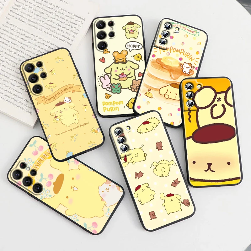 Pom Pom Purin Cute Dog For Samsung Galaxy S23 S22 S21 S20 Ultra Plus Pro S10 S9 S8 S7 4G 5G Silicone Soft Black Phone Case Cover
Pom Pom Purin Cute Dog For Samsung Galaxy S23 S22 S21 S20 Ultra Plus Pro S10 S9 S8 S7 4G 5G Silicone Soft Black Phone Case Cover
