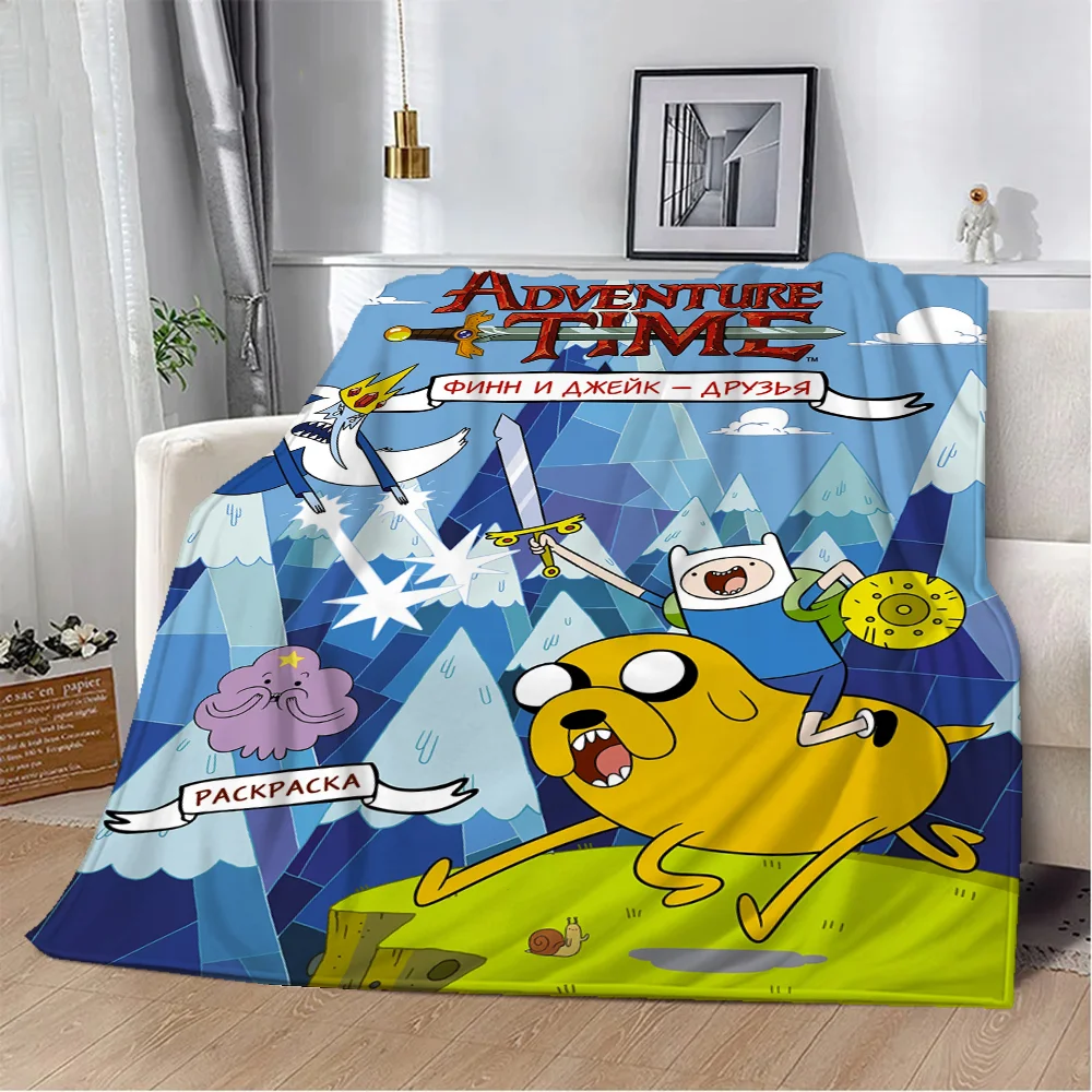 Adventure Time Fleece Blanket for Decorative Sofa Fluffy Soft Blankets Bedspread on the Bed Bedroom Decoration Throw Custom Nap
Adventure Time Fleece Blanket for Decorative Sofa Fluffy Soft Blankets Bedspread on the Bed Bedroom Decoration Throw Custom Nap