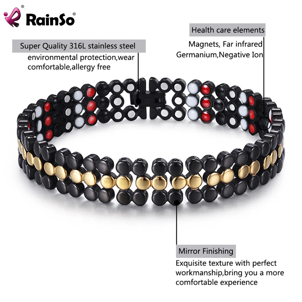 Магнитный браслет Rainso Health Bio Energy Therapy, очаровательный браслет Viking для женщин, многогранный стальной браслет
Магнитный браслет Rainso Health Bio Energy Therapy, очаровательный браслет Viking для женщин, многогранный стальной браслет