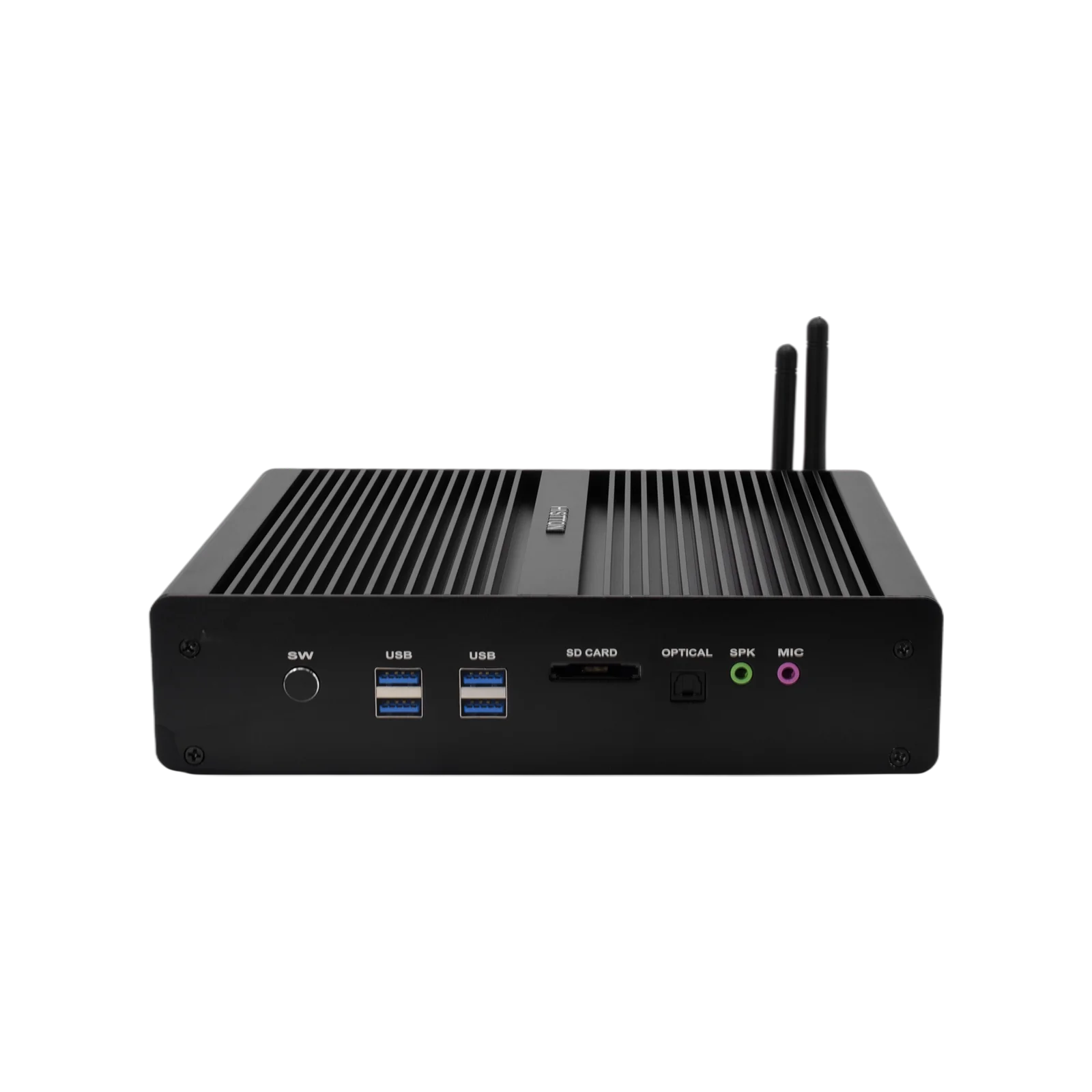 

HYSTOU Intel 5th Gen Industrial Mini PC Core I3 8145U 2LAN 2HDMI Slot Windows10 Fanless Desktop Computers DDR4 64GB RAM WIFI