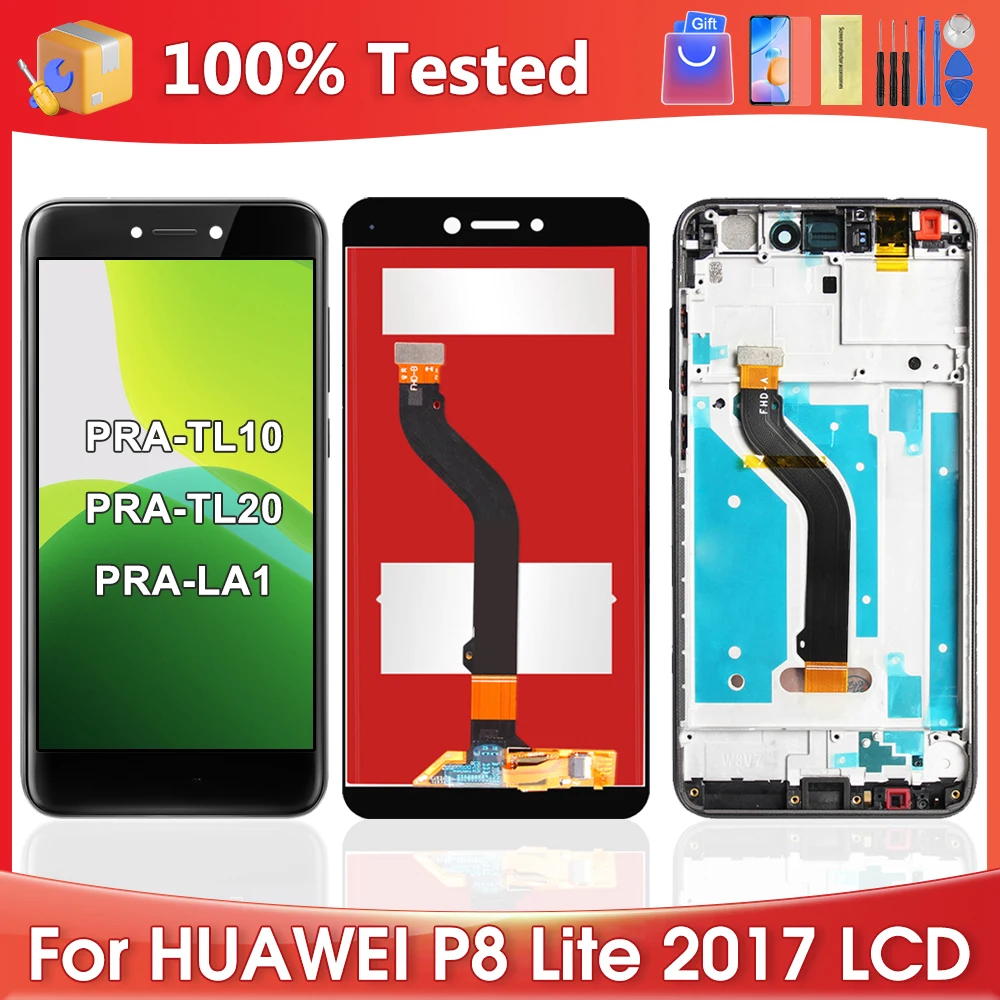 

5.2''For HUAWEI P8 Lite 2017 For Original P9 Lite 2017 Honor 8 Lite TL10 LCD Display Touch Screen Digitizer Assembly Replacement