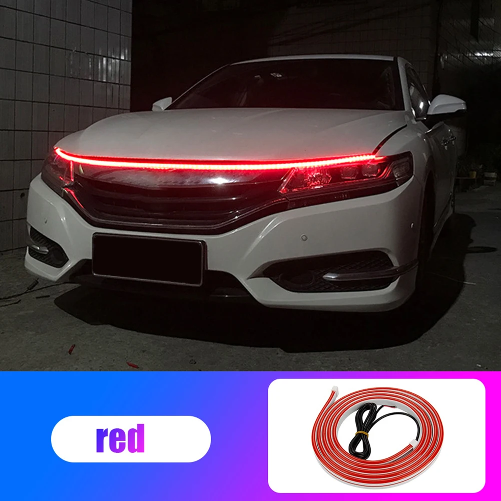 120cm 12V Car Hood LED Daytime Running Light Strip Waterproof Flexible Lamp DRL Super Bright Led Car Hood Light IP68 Waterproof
120cm 12V Car Hood LED Daytime Running Light Strip Waterproof Flexible Lamp DRL Super Bright Led Car Hood Light IP68 Waterproof