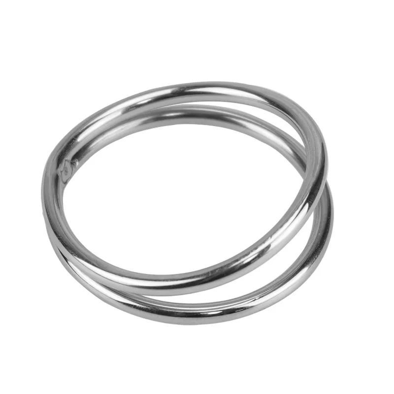

22-35mm Penis Rings Stainless Steel Men's Penise Headers Glans Foreskin Cock Ring Delay Ejaculation Dick Sexy Toys For The Man