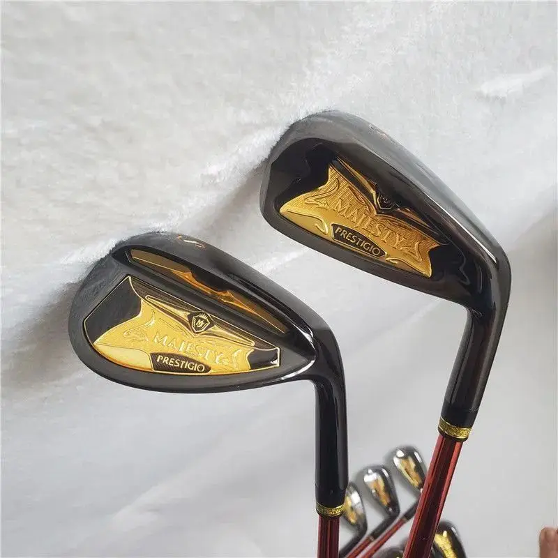 

New Golf Clubs Maruman Majesty Prestigi P10 Golf Irons 5 10.P.A.S Club Iron Set R/S Flex Graphite Shafts 9-piece set