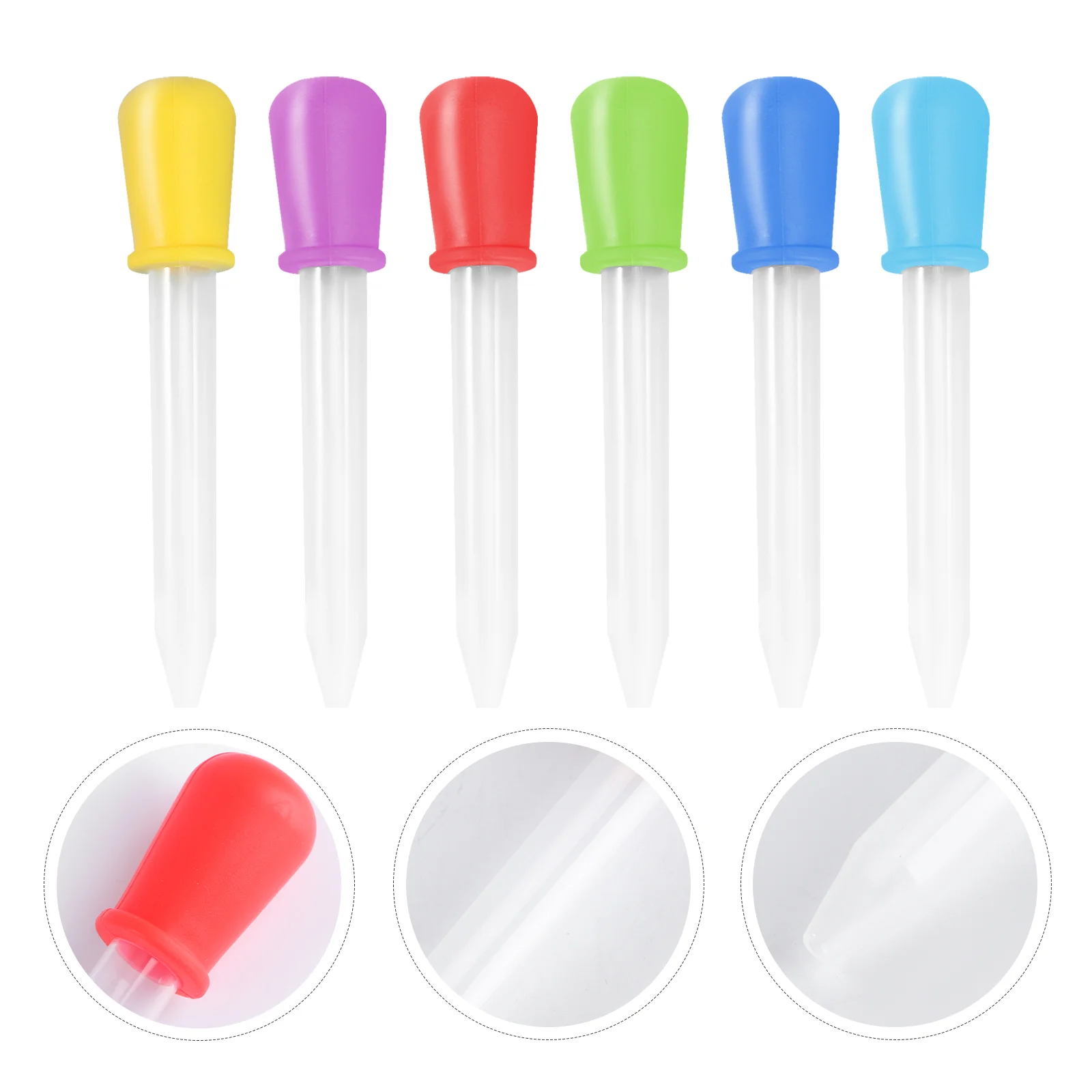 6/8Pcs Random Eye Dropper Plastic Water Droppers for Kids Candy Maker Droppers Droppers Pipettes Silicone Droppers Eye Droppers
6/8Pcs Random Eye Dropper Plastic Water Droppers for Kids Candy Maker Droppers Droppers Pipettes Silicone Droppers Eye Droppers