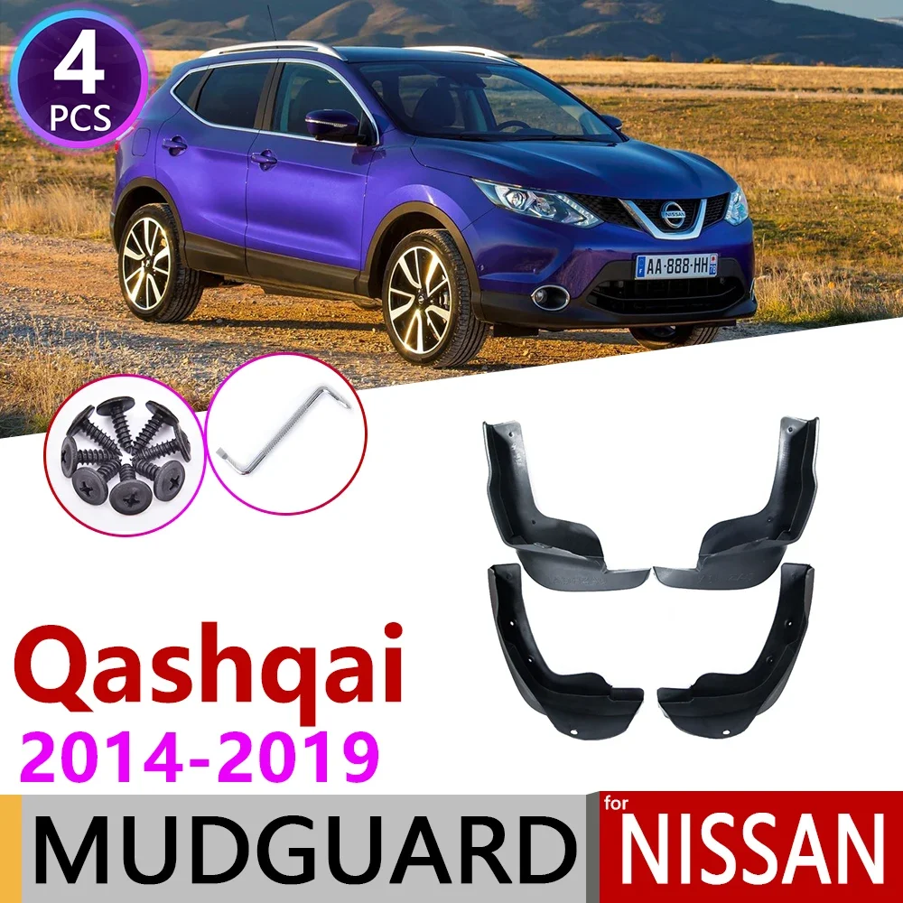 

Car Mudflap for Nissan Qashqai J11 2014 2015 2016 2017 2018 2019 Fender Mud Flaps Guard Mudguard Splash Flap Accessories 2th 2