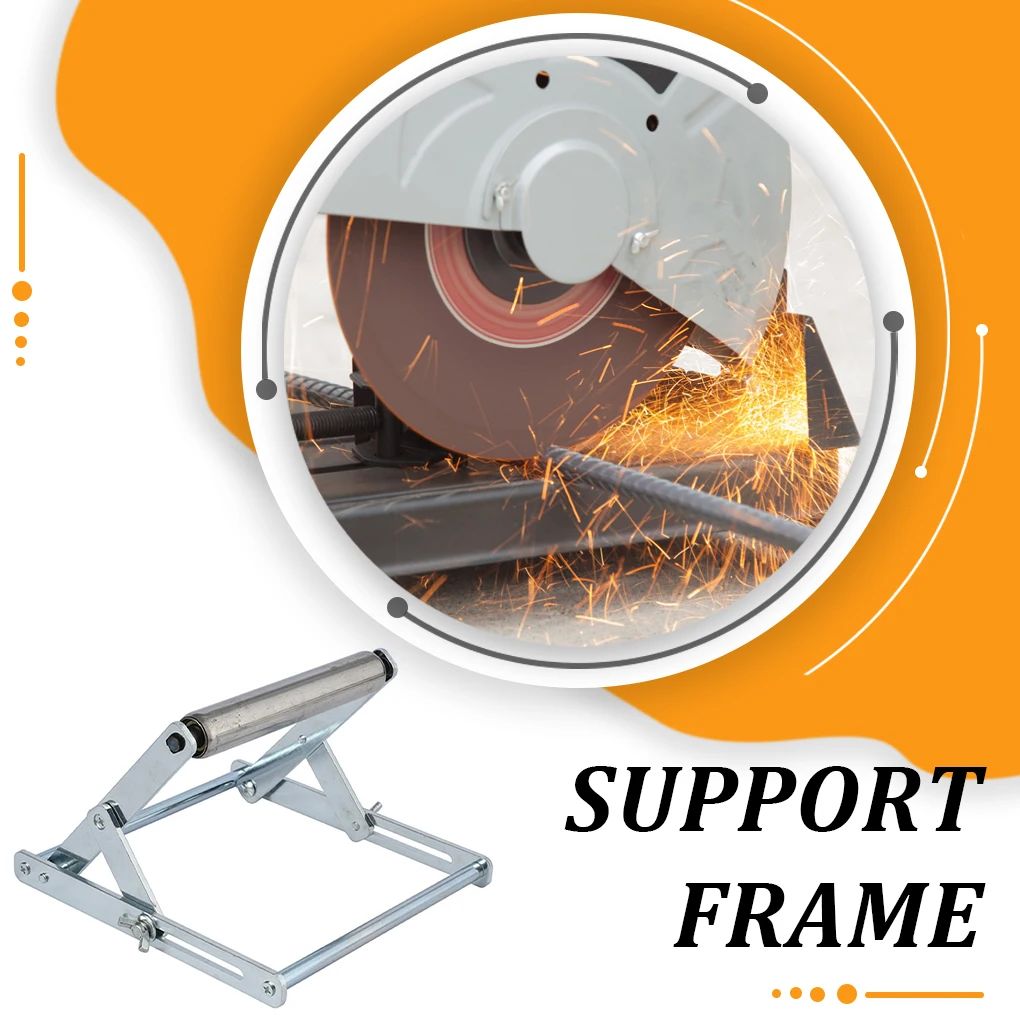Silver Foldable Roller Brackets For Electric Tool Bench Work Safe Cutting Adjustable Roller Brackets Small bracket
Silver Foldable Roller Brackets For Electric Tool Bench Work Safe Cutting Adjustable Roller Brackets Small bracket