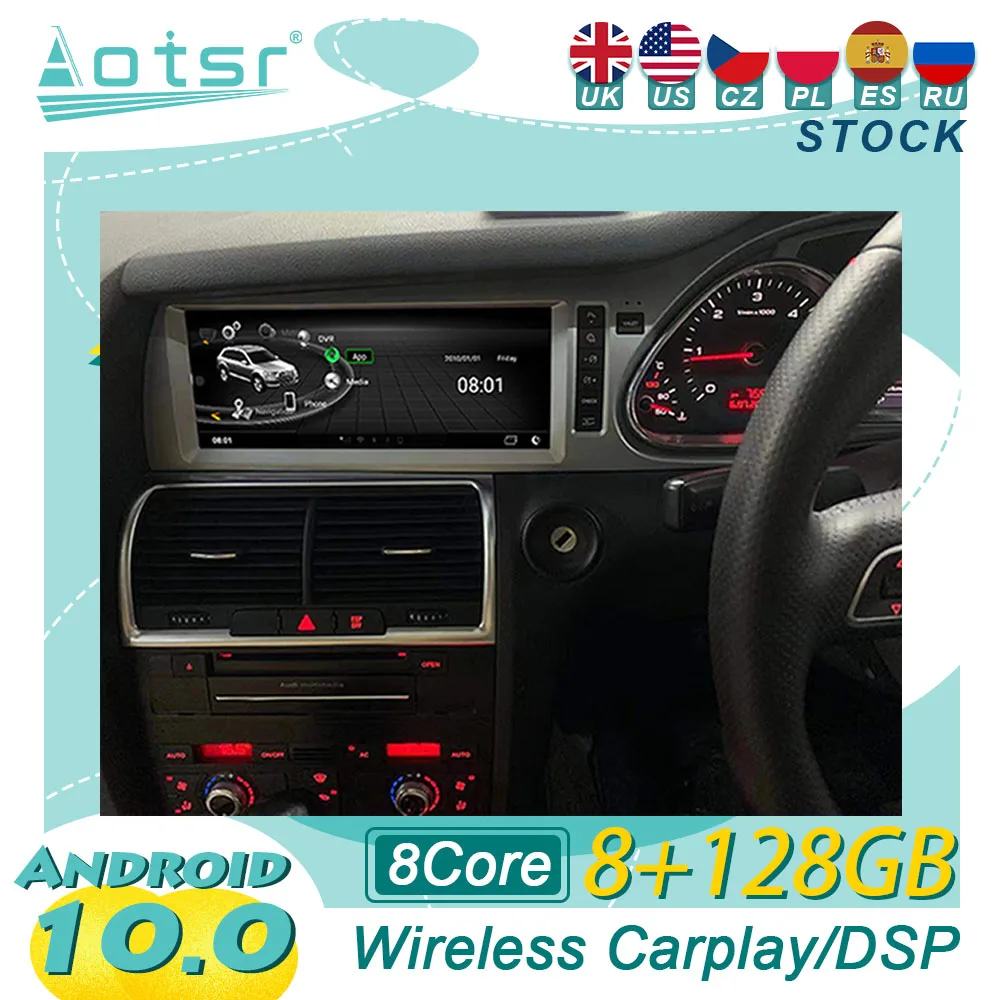 Car Radio For Audi Q7 Right hand drive 2010-2015 GPS Navi Multimedia Player Auto Stereo Head Unit Screen Auto Audio Video Player
Car Radio For Audi Q7 Right hand drive 2010-2015 GPS Navi Multimedia Player Auto Stereo Head Unit Screen Auto Audio Video Player