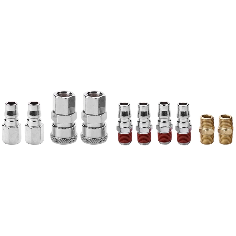 Hot 10Pcs 1/4 Inch BSP Air Line Hose Compressor Fitting Connector Coupler Quick Release Pneumatic Parts For Air Tools Hardware
Hot 10Pcs 1/4 Inch BSP Air Line Hose Compressor Fitting Connector Coupler Quick Release Pneumatic Parts For Air Tools Hardware