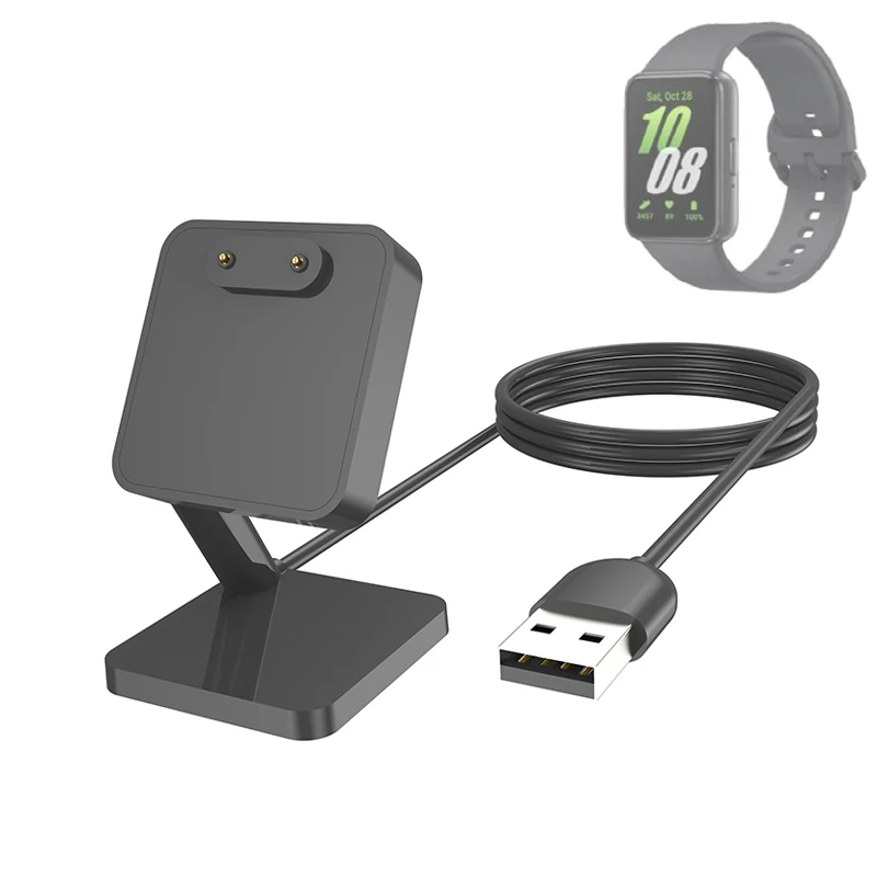 Desktop Stand Charger Adapter USB Charging Cable Dock Station Holder For Samsung Galaxy Fit 3 R390 Smart Band Fit3 Power Charge
Desktop Stand Charger Adapter USB Charging Cable Dock Station Holder For Samsung Galaxy Fit 3 R390 Smart Band Fit3 Power Charge