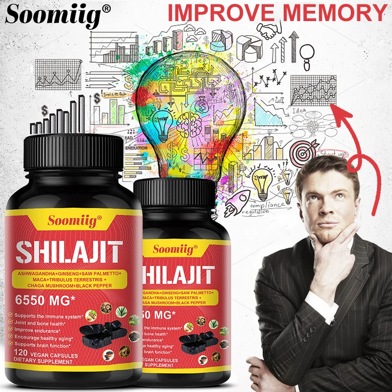 Pure Himalayan Organic Shilajit - Gold Grade 100% Shilajit with 85+ Trace Minerals and Fulvic Acid, Focus & Energy, Immunity
Pure Himalayan Organic Shilajit - Gold Grade 100% Shilajit with 85+ Trace Minerals and Fulvic Acid, Focus & Energy, Immunity