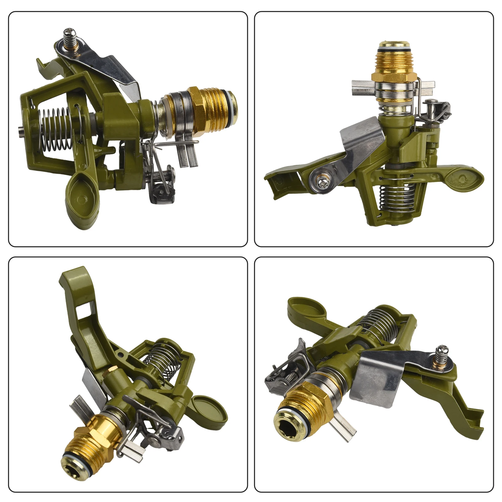 1pc 1/2\" Brass Impact Sprinkler Fast Powerful Strong Rotation Widespread Watering Garden Watering Supplies Accessories
1pc 1/2\" Brass Impact Sprinkler Fast Powerful Strong Rotation Widespread Watering Garden Watering Supplies Accessories