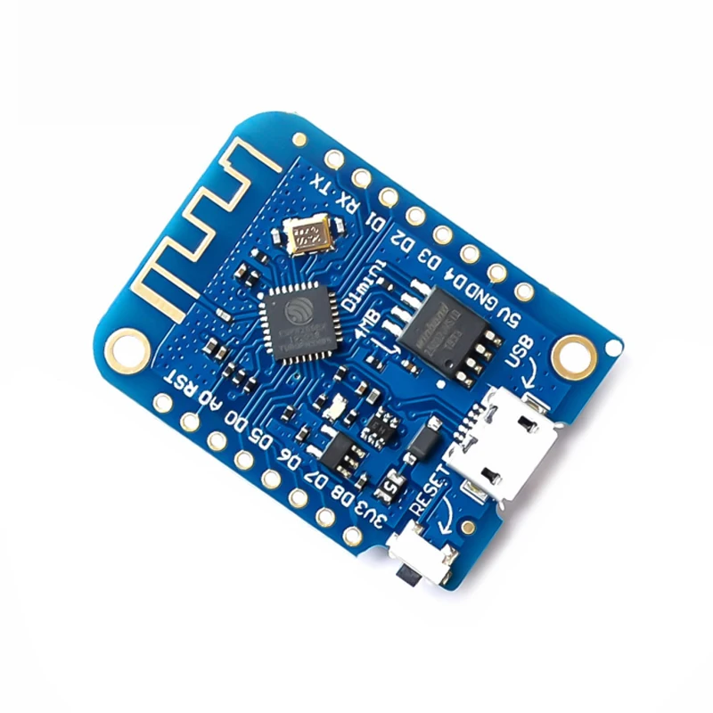 

D1 Mini ESP8266 ESP-12 ESP-12F CH340G CH340 V2 USB WeMos WIFI Development Board D1 Mini 3.3V NodeMCU Lua IOT Board