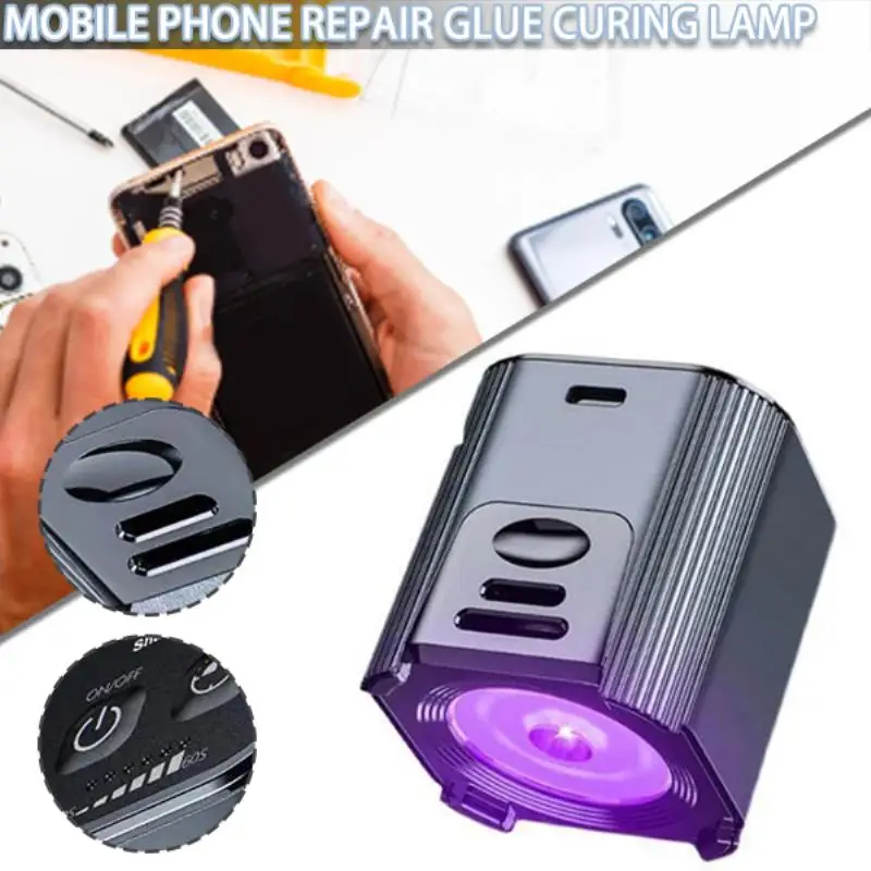1pc UV LED Glue Dryer Curved Screen Protective Film Gel Curing Lamp Car Glass Repair Liquid Fast Curing Light Powerbanks Charger
1pc UV LED Glue Dryer Curved Screen Protective Film Gel Curing Lamp Car Glass Repair Liquid Fast Curing Light Powerbanks Charger
