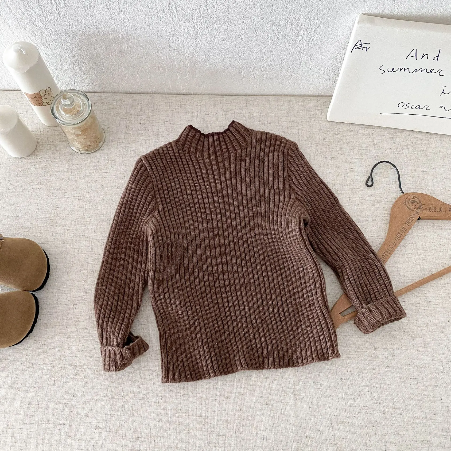 2025 Autumn New Children Long Sleeve Sweater Girls Knit Shirts Cotton Baby Knitted Pullover Kids Casual Sweater Infant Clothes 34 S4e0247dcea1e4c6d8e29e7df93d0741e3