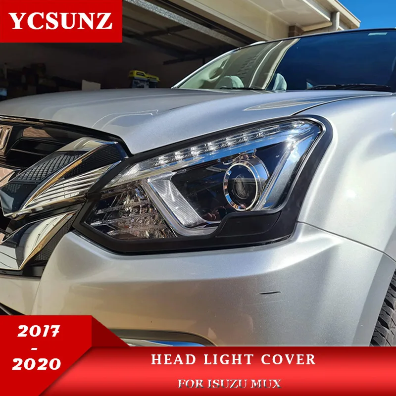 ABS Head Light Cover For Isuzu Mu-x Mux 2017 2018 2019 2020 Front lamp hood Exterior Parts Car Styling YCSUNZ
ABS Head Light Cover For Isuzu Mu-x Mux 2017 2018 2019 2020 Front lamp hood Exterior Parts Car Styling YCSUNZ