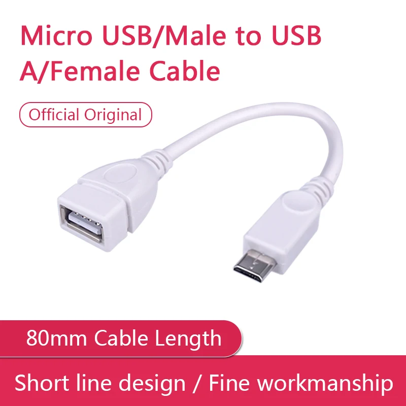 Официальный кабель Raspberry Pi Micro USB/M-USB A/F, адаптер Mini HDMI M-HDMI F, предназначен для использования с нулевым/W/WH / 2 W
Официальный кабель Raspberry Pi Micro USB/M-USB A/F, адаптер Mini HDMI M-HDMI F, предназначен для использования с нулевым/W/WH / 2 W
