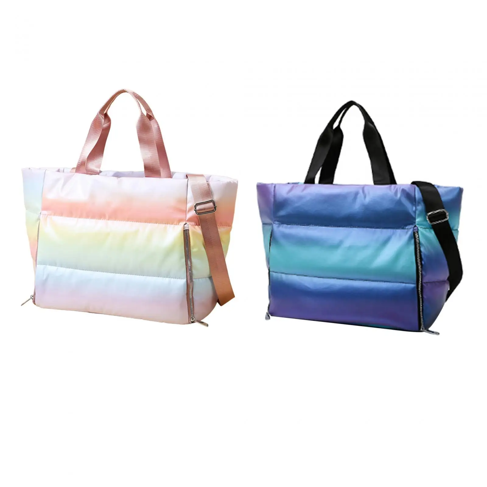 Women Shoulder Bag Travel Tote Bag Detachable Shoulder Strap Multifunctional Dry Wet Separated for Short Distance Traveling
Women Shoulder Bag Travel Tote Bag Detachable Shoulder Strap Multifunctional Dry Wet Separated for Short Distance Traveling
