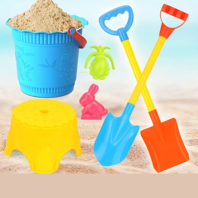 

Пляжная игрушка для путешествий, замки из песка, плесень, игрушка для детей, игровое ведро с водой на открытом воздухе, игрушка