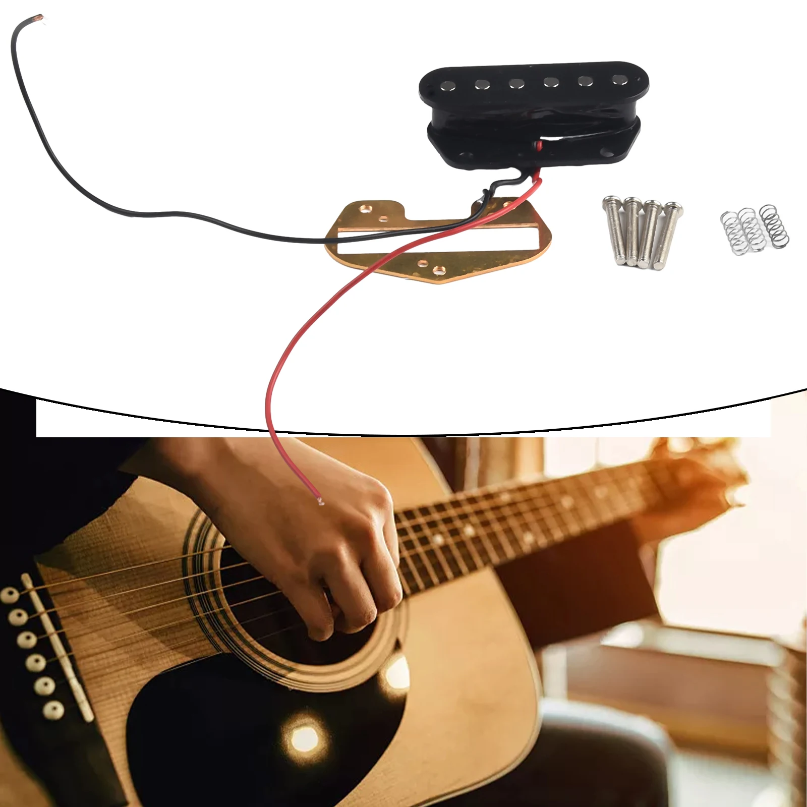 Single Coil /Tele Guitar Neck/bridge Pickup Ceramic/ Guitar Parts Accessories For Telecaster Electric Guitar Musical Instruments
Single Coil /Tele Guitar Neck/bridge Pickup Ceramic/ Guitar Parts Accessories For Telecaster Electric Guitar Musical Instruments