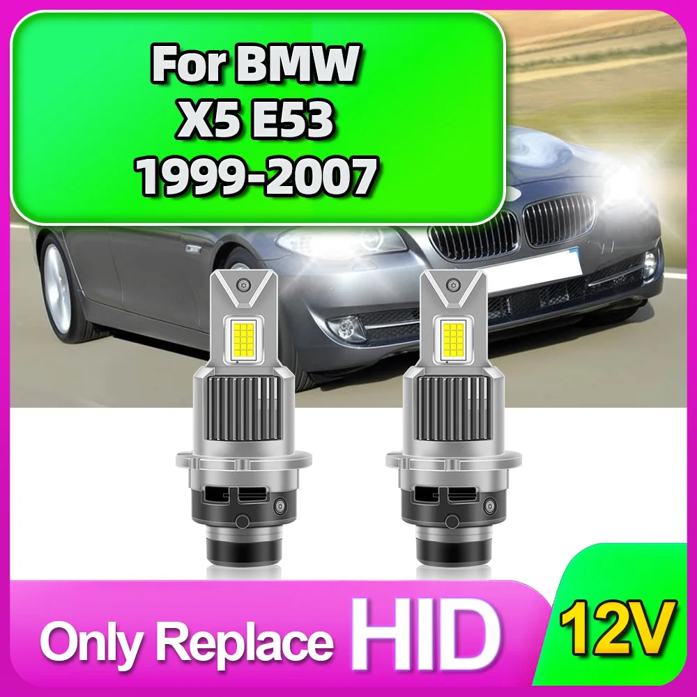 

Супер яркая лампочка для автомобильных фар, 1999 лм, 12 В, для BMW X5 E53, 2000, 2001, 2002, 2003, 2004, 2005, 2006, 2007