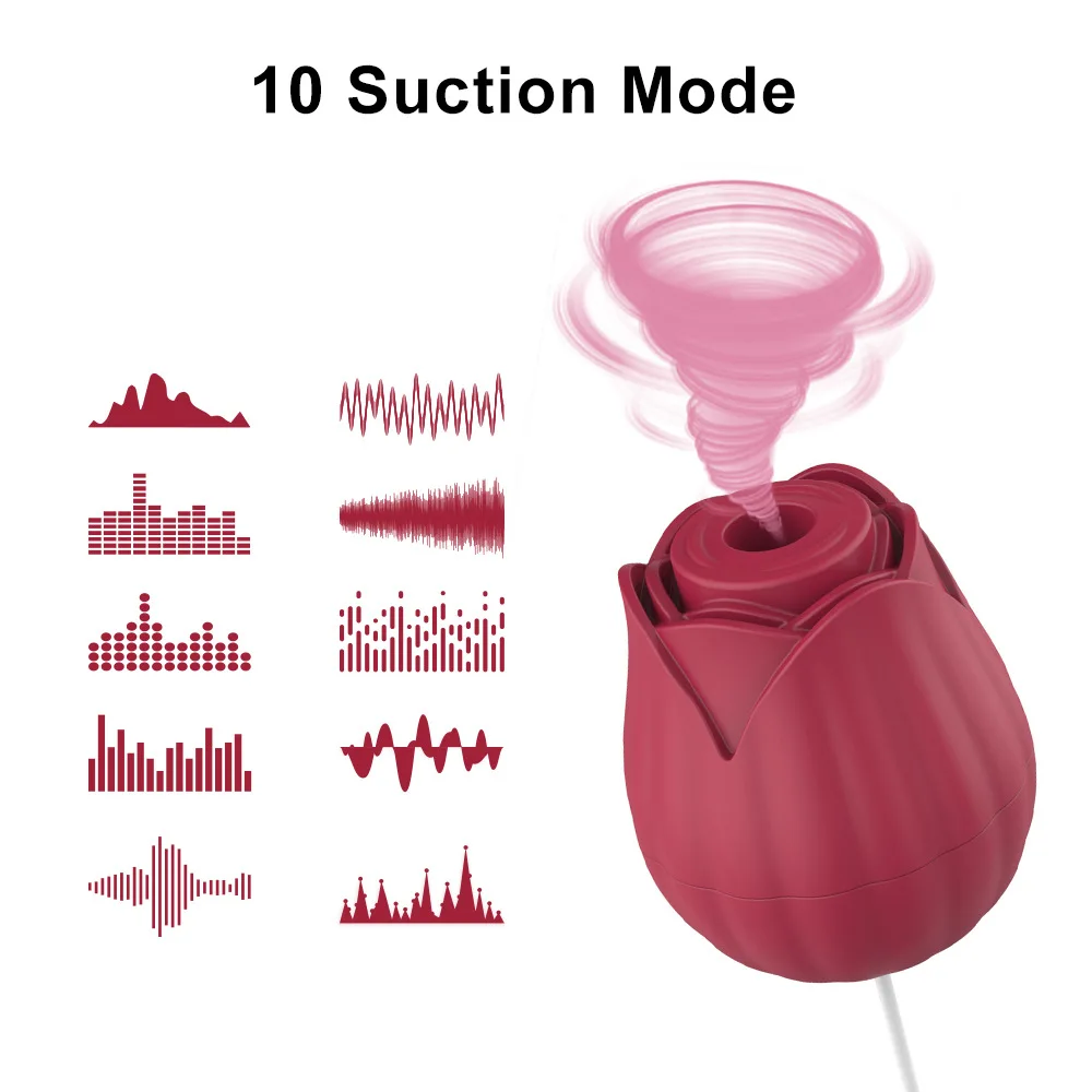 Вибратор Розочка