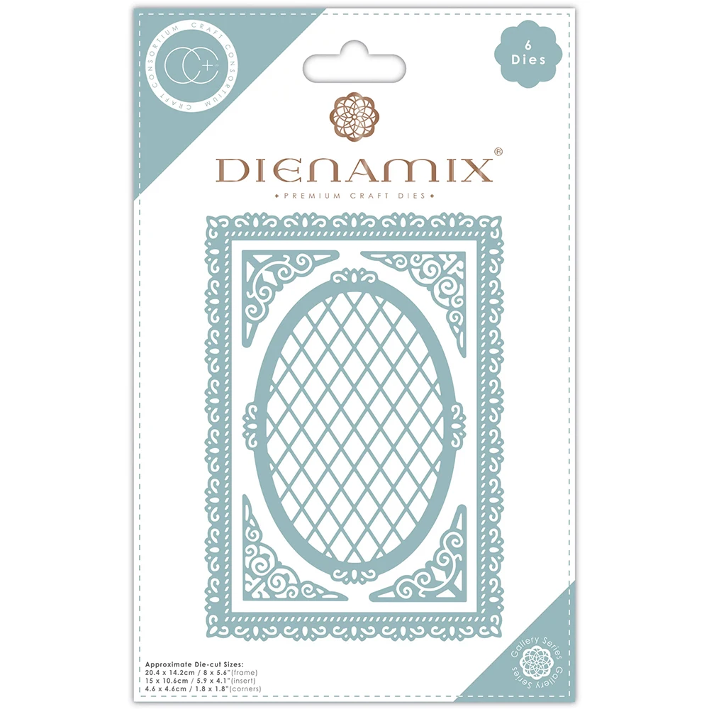2022 New A5 Ornate Frame Crafts Metal Cutting Dies Scrapbook Diary Decorate Embossing Template Diy Greeting Card Handmade Molds
2022 New A5 Ornate Frame Crafts Metal Cutting Dies Scrapbook Diary Decorate Embossing Template Diy Greeting Card Handmade Molds