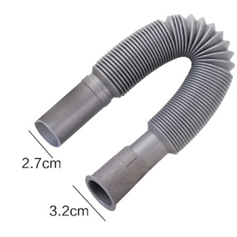Drainage Pipe Kitchen Household Bathroom Accessories Sink Tool Sewer Pipe Leakproof Anti-Clogging PVC Drain Hose Telescopic
Drainage Pipe Kitchen Household Bathroom Accessories Sink Tool Sewer Pipe Leakproof Anti-Clogging PVC Drain Hose Telescopic