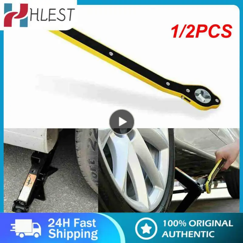 1/2PCS Car Labor-saving Jack Ratchet Wrench Scissor Jack Garage Tire Wheel Lug Wrench Handle Labor-saving Wrench Car Repair Tool
1/2PCS Car Labor-saving Jack Ratchet Wrench Scissor Jack Garage Tire Wheel Lug Wrench Handle Labor-saving Wrench Car Repair Tool