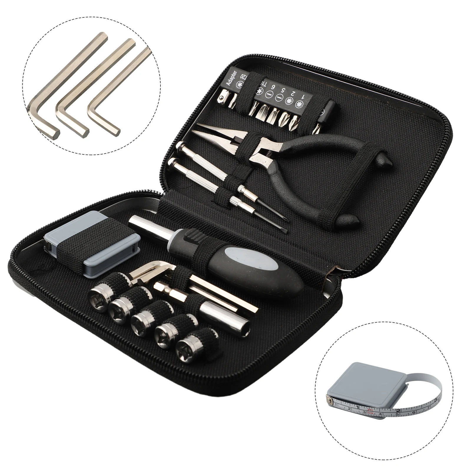 24pcs Screwdrivers Bits Sockets Wrenches Tape Measures Pliers Watch Repair Tools Screwdrivers Bits Sockets Wrenches Tape Measure
24pcs Screwdrivers Bits Sockets Wrenches Tape Measures Pliers Watch Repair Tools Screwdrivers Bits Sockets Wrenches Tape Measure
