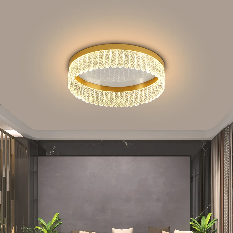 

Скандинавский потолочный светильник TEMAR, Современная винтажная лампа, роскошный креативный светильник с кристаллами для украшения дома, гостиной, спальни