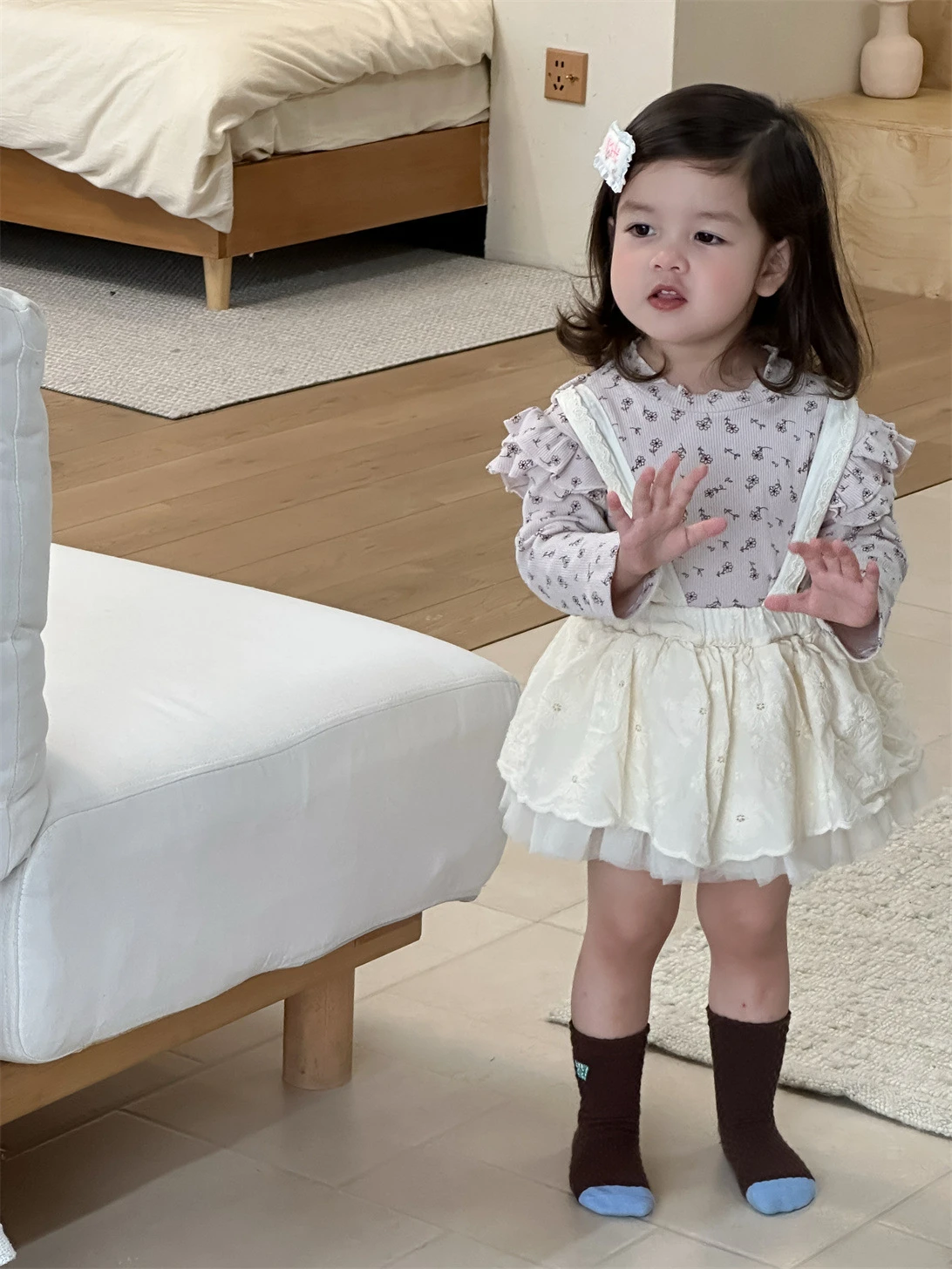2025 Autumn New Baby Girl Long Sleeve Floral Bottoming Shirts Infant Toddler Cotton T Shirts Cute Girls Sweet Princess Tops 8 S4e1898ce5e2548b3a7d7ab5bff463e2a5