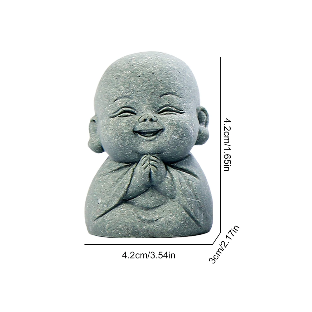 4Pcs Little Monk Figurine Lovely Buddha Doll Cute Monk Sculpture for Home Office Car Fish Tank Décor: 3 - 5 Days Free Delivery Only UK 4Pcs Little Monk Figurine Lovely Buddha Doll Cute Monk Sculpture for Home Office Car Fish Tank Décor: 3 - 5 Days Free Delivery Only UK
