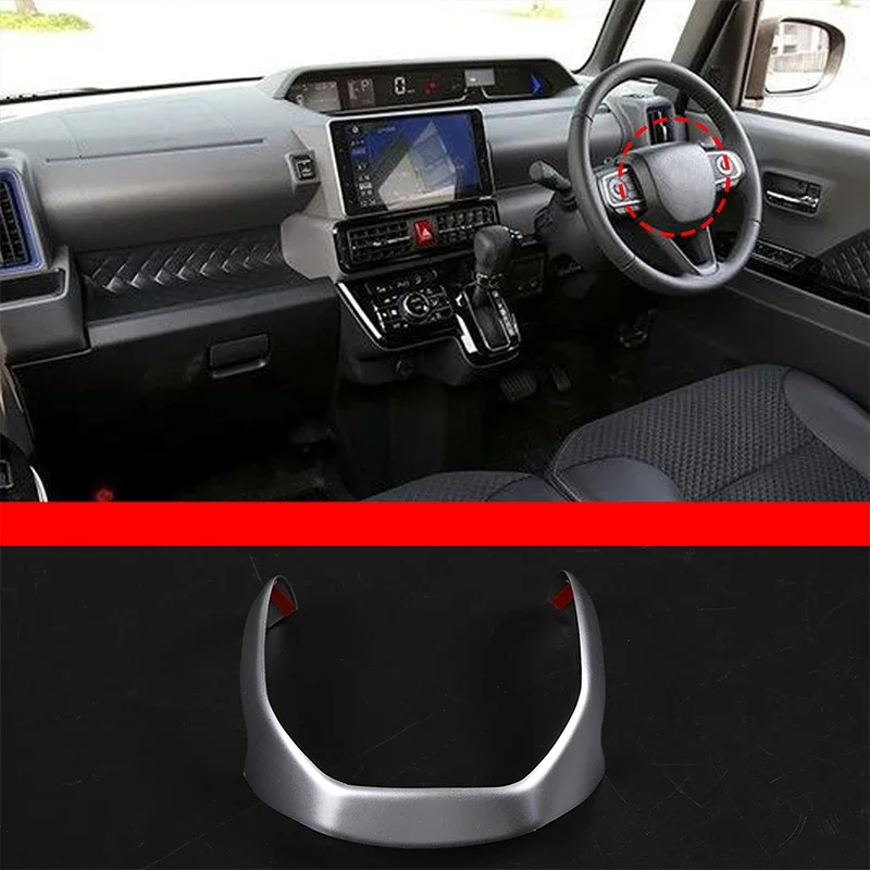 For Daihatsu Tanto LA650 2022 Car Steering Wheel U-shaped Sticker ABS Silver Interior Accessories
For Daihatsu Tanto LA650 2022 Car Steering Wheel U-shaped Sticker ABS Silver Interior Accessories
