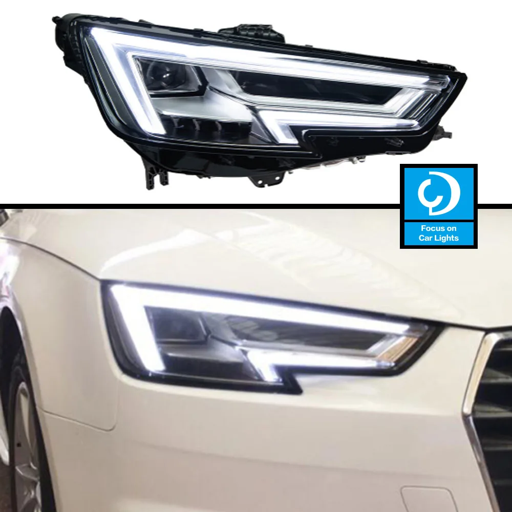AKD автостайлинг для Audi A4 B9 фары 2017-2020 A4L головного света проекционный объектив DRL Передняя лампа автомобильные аксессуары
AKD автостайлинг для Audi A4 B9 фары 2017-2020 A4L головного света проекционный объектив DRL Передняя лампа автомобильные аксессуары