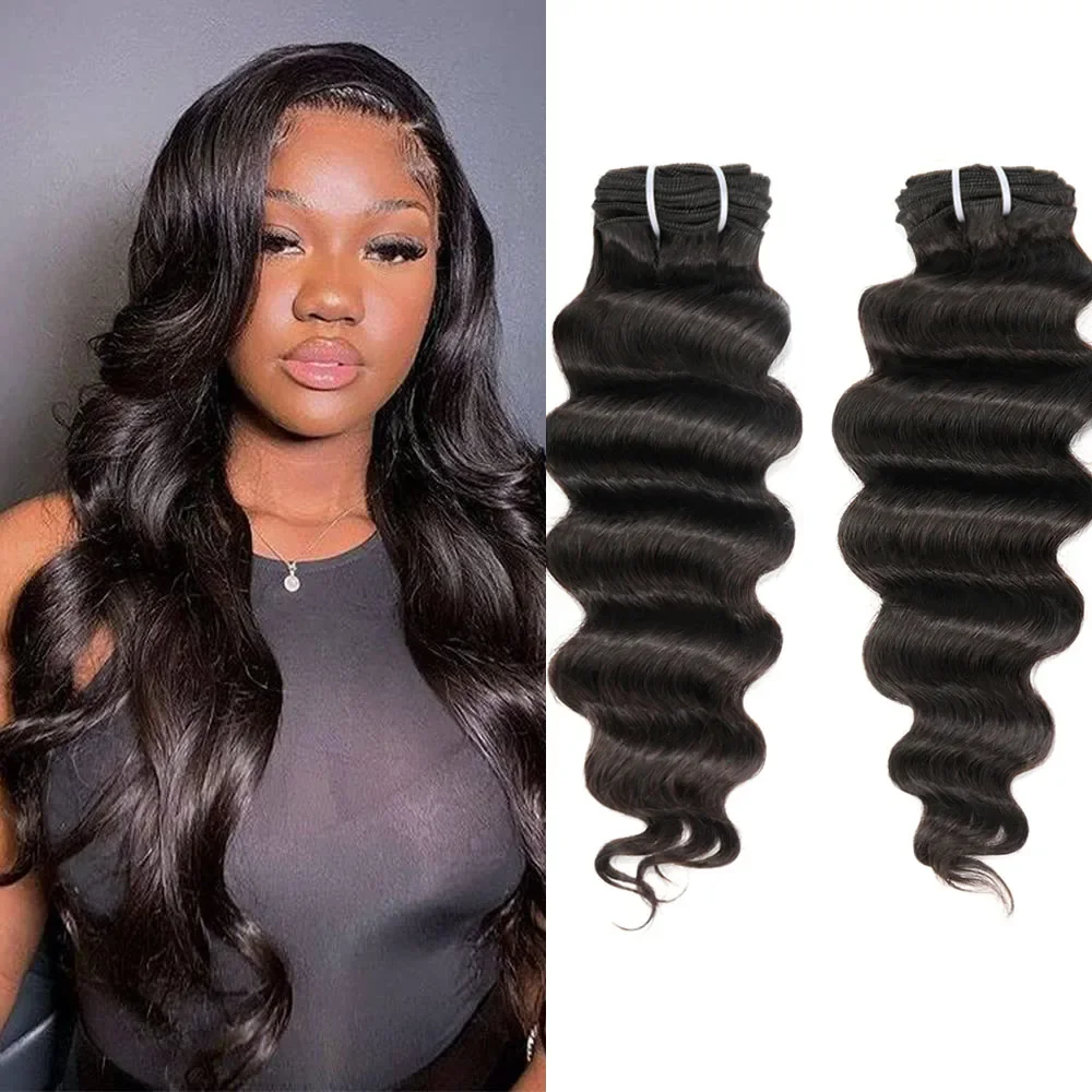 Brazilian Loose Deep Wave Bundles Human Hair Weave Loose Deep Bundles WIth Baby Hair Natural Human Hair Bundles for Black Women
Brazilian Loose Deep Wave Bundles Human Hair Weave Loose Deep Bundles WIth Baby Hair Natural Human Hair Bundles for Black Women