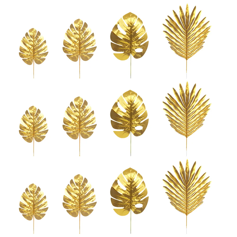 

20 Pcs Simulated Leaves Plant Adornment Artificial Decoration False Leaf Plastic Adornments Plants